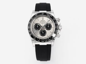 VSFactory (VSF) Rolex Daytona 126519 Gray Black Dial White Gold Oysterflex / DD4801 Movement