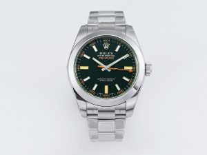 VSFactory (VSF) Rolex Milgauss 116400GV Black Dial 904L Steel SS Bracelet VS3131 Movement