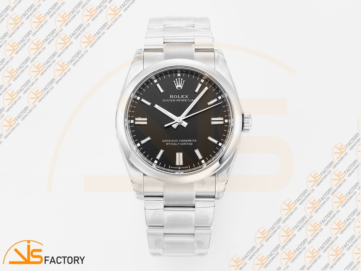 VSFactory (VSF) Rolex Oyster Perpetual 126000 Black Dial 904L Steel VS3230 Movement - 图片 3