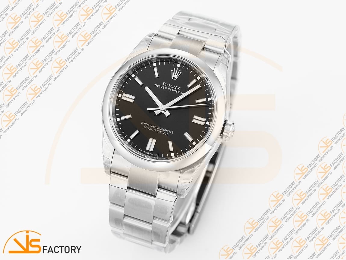 VSFactory (VSF) Rolex Oyster Perpetual 126000 Black Dial 904L Steel VS3230 Movement - 图片 4