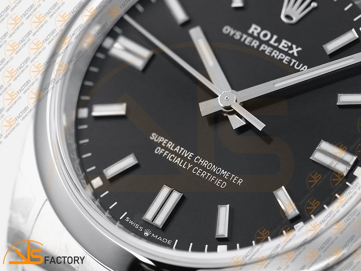 VSFactory (VSF) Rolex Oyster Perpetual 126000 Black Dial 904L Steel VS3230 Movement - 图片 8