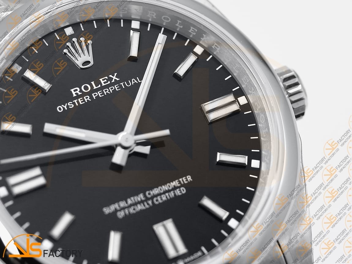 VSFactory (VSF) Rolex Oyster Perpetual 126000 Black Dial 904L Steel VS3230 Movement - 图片 9