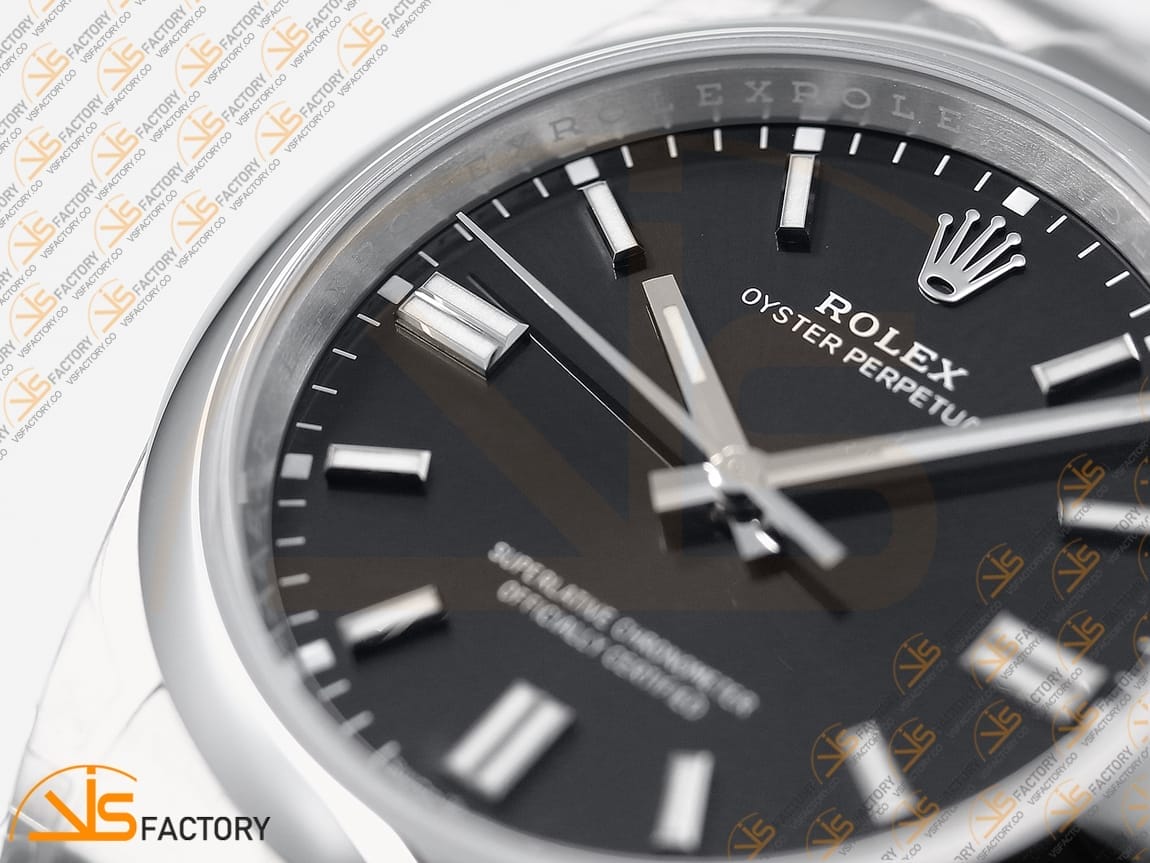 VSFactory (VSF) Rolex Oyster Perpetual 126000 Black Dial 904L Steel VS3230 Movement - 图片 10