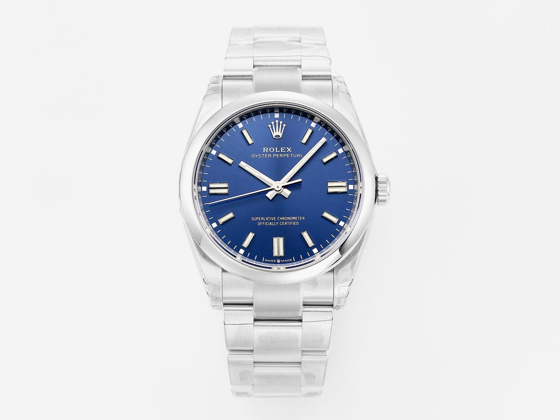 VSFactory (VSF) Rolex Oyster Perpetual 126000 Blue Dial 904L Steel VS3230 Movement