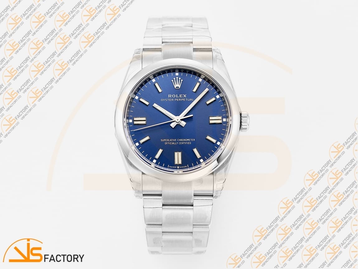 VSFactory (VSF) Rolex Oyster Perpetual 126000 Blue Dial 904L Steel VS3230 Movement - 图片 3