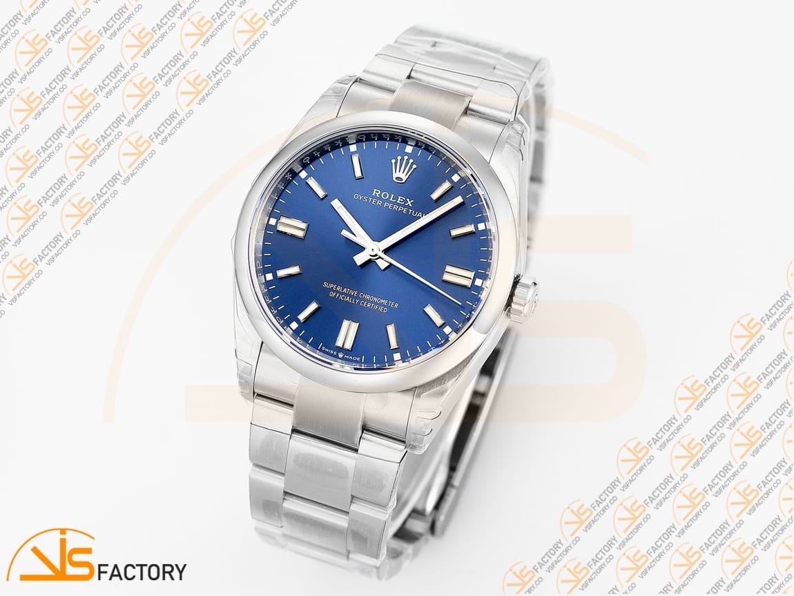 VSFactory (VSF) Rolex Oyster Perpetual 126000 Blue Dial 904L Steel VS3230 Movement - 图片 4
