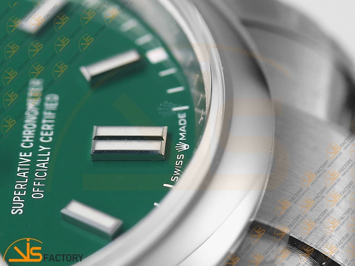 VSFactory (VSF) Rolex Oyster Perpetual 126000 Green Dial 904L Steel VS3230 Movement - 图片 12