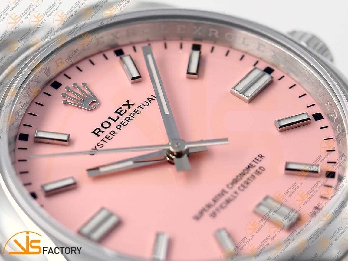 VSFactory (VSF) Rolex Oyster Perpetual 126000 Pink Dial 904L Steel VS3235 Movement - 图片 7