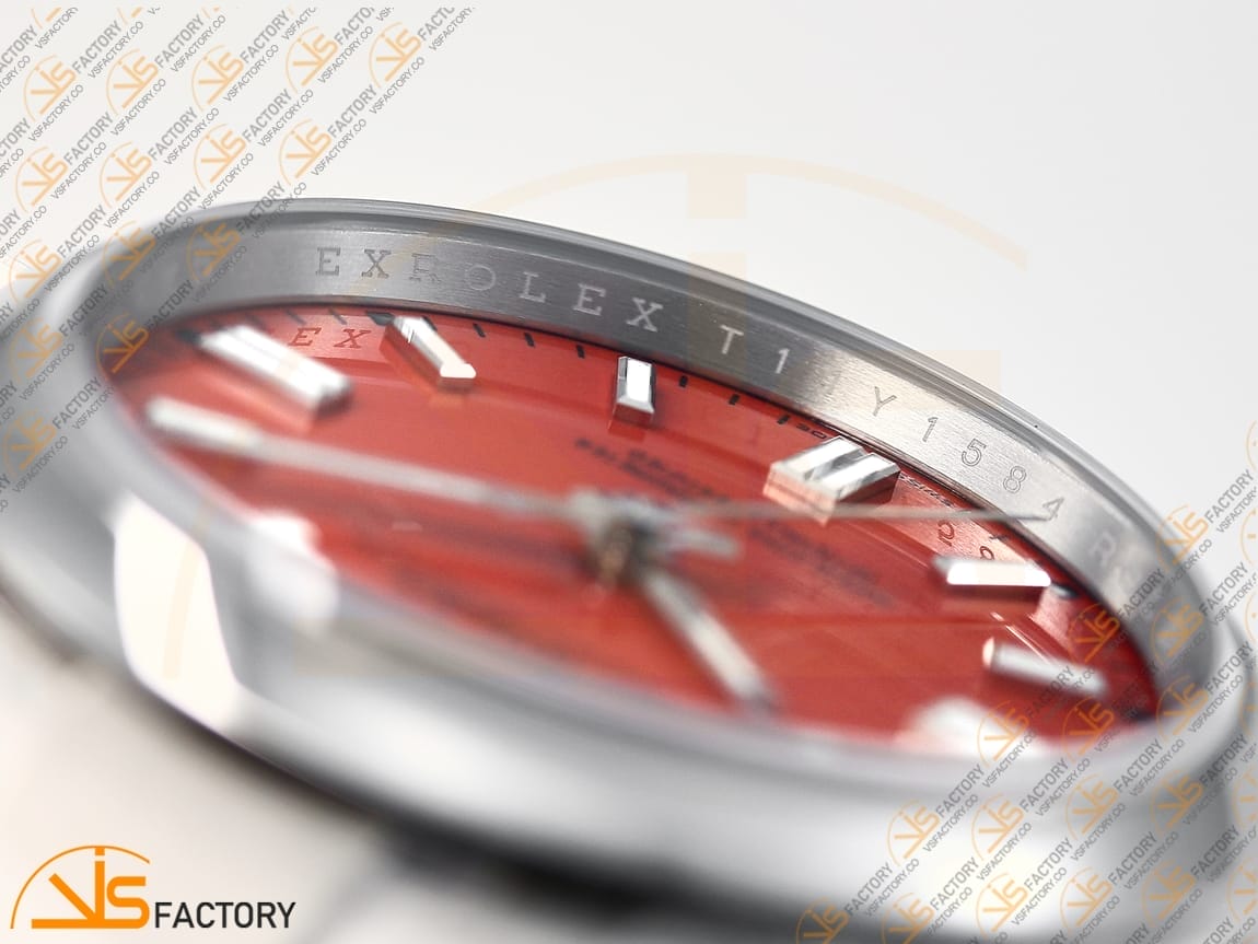 VSFactory (VSF) Rolex Oyster Perpetual 126000 Red Dial 904L Steel VS3230 Movement - 图片 11