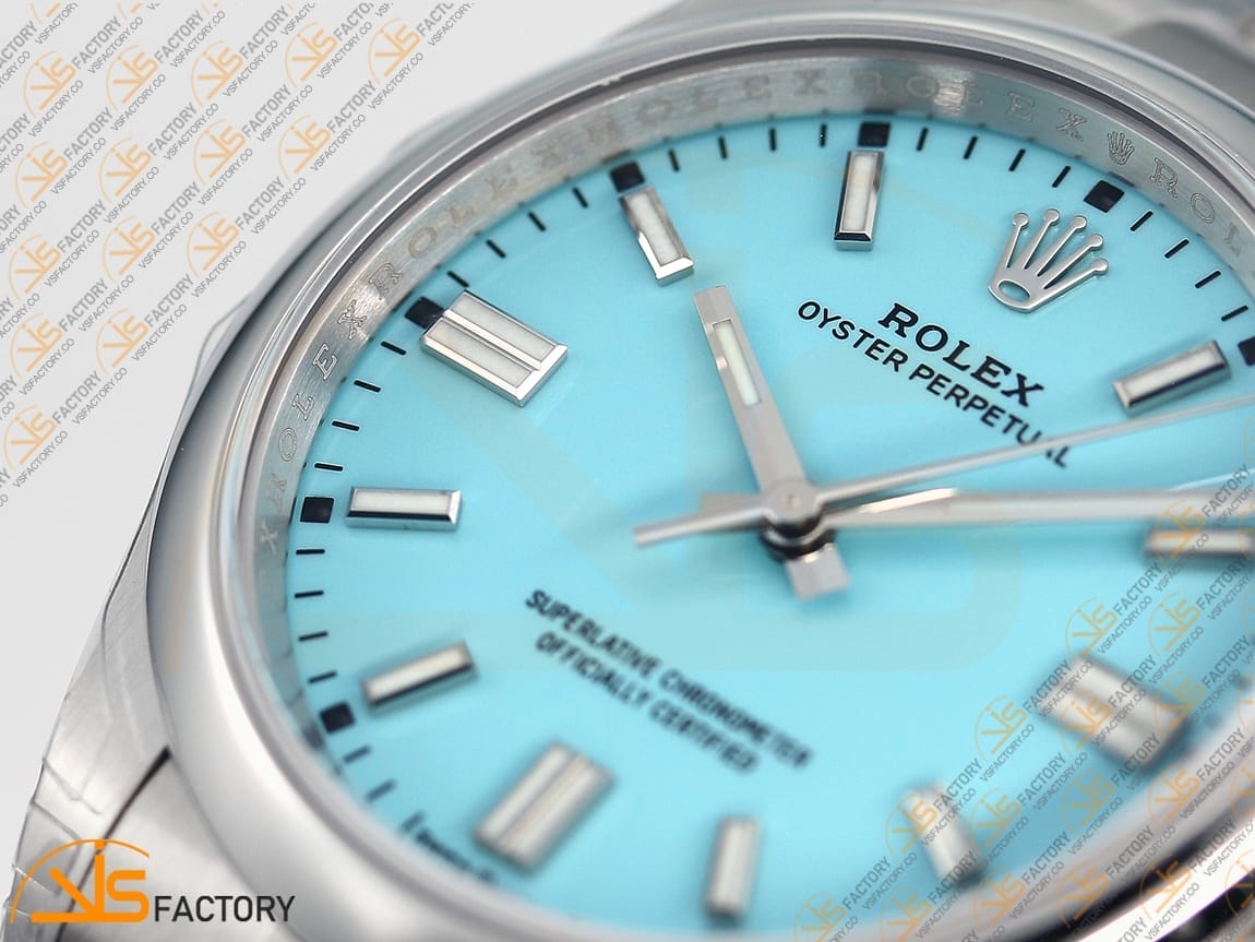 VSFactory (VSF) Rolex Oyster Perpetual 126000 Tiffany Blue Dial 904L Steel VS3230 Movement - 图片 6