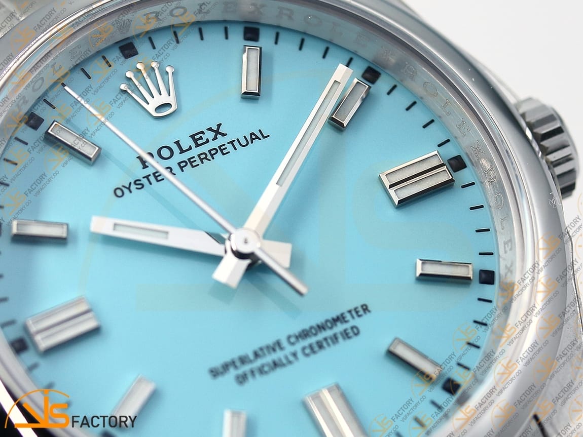 VSFactory (VSF) Rolex Oyster Perpetual 126000 Tiffany Blue Dial 904L Steel VS3230 Movement - 图片 7