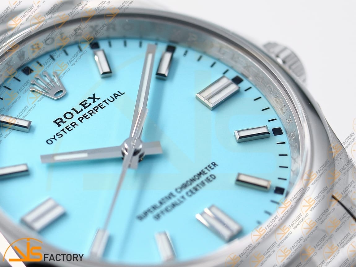 VSFactory (VSF) Rolex Oyster Perpetual 126000 Tiffany Blue Dial 904L Steel VS3230 Movement - 图片 8