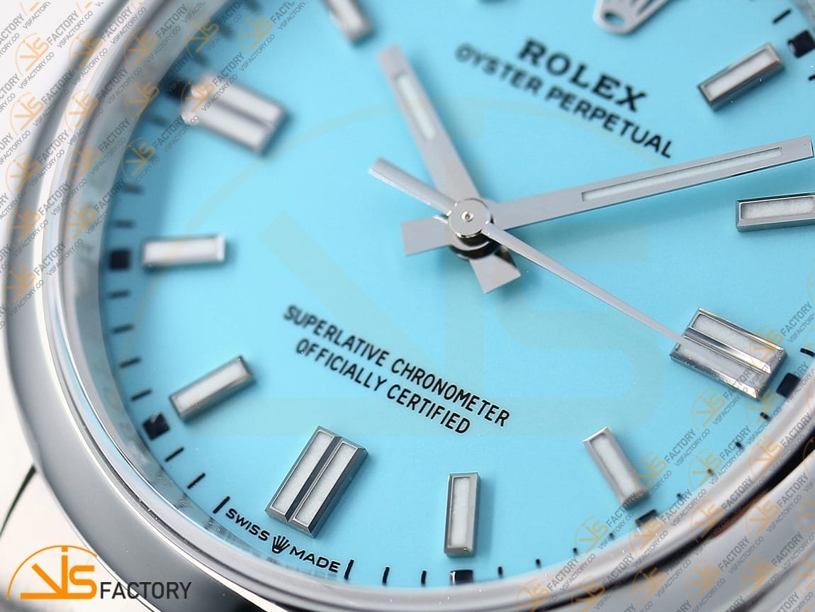VSFactory (VSF) Rolex Oyster Perpetual 126000 Tiffany Blue Dial 904L Steel VS3230 Movement - 图片 9