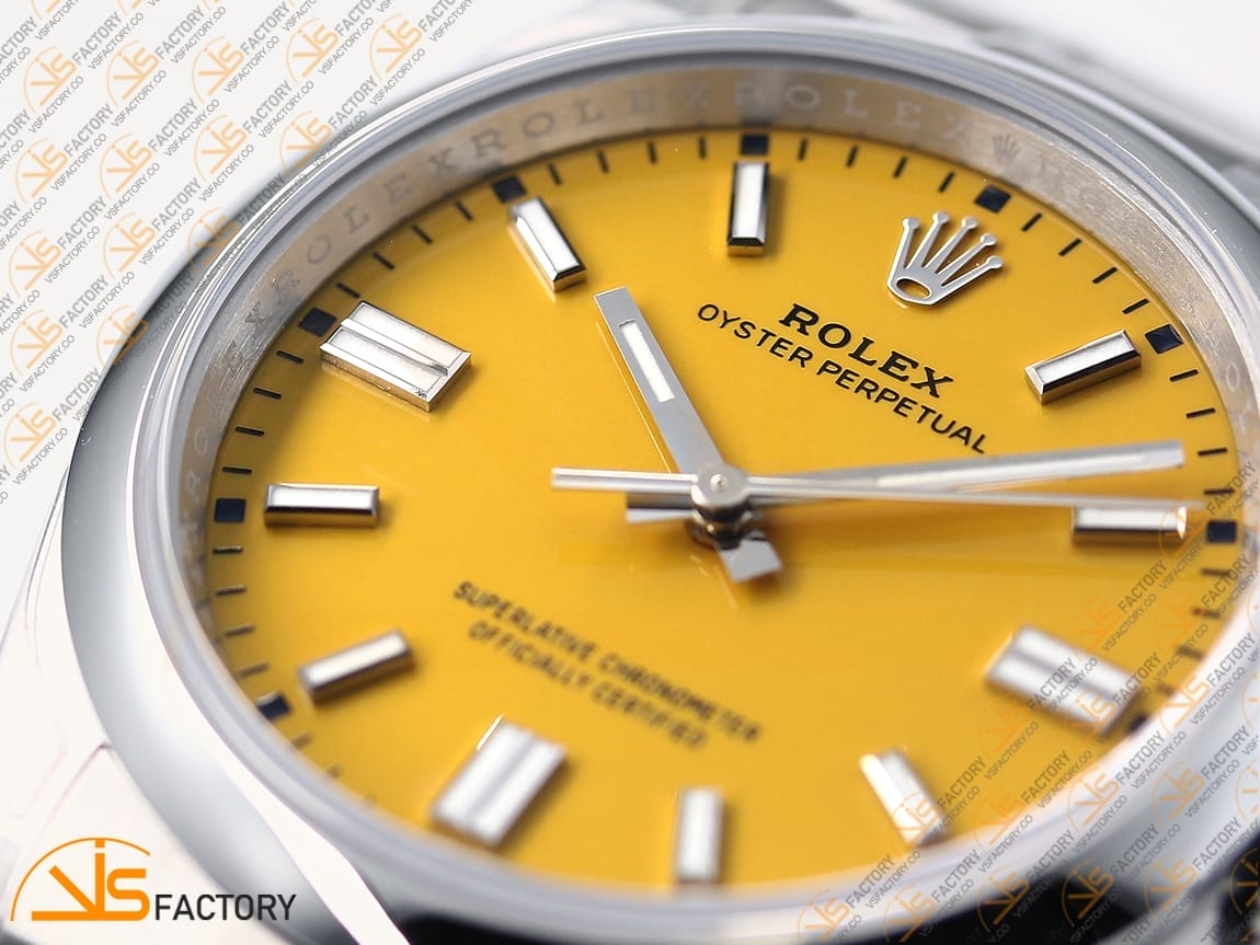 VSFactory (VSF) Rolex Oyster Perpetual 126000 Yellow Dial 904L Steel VS3230 Movement - 图片 6