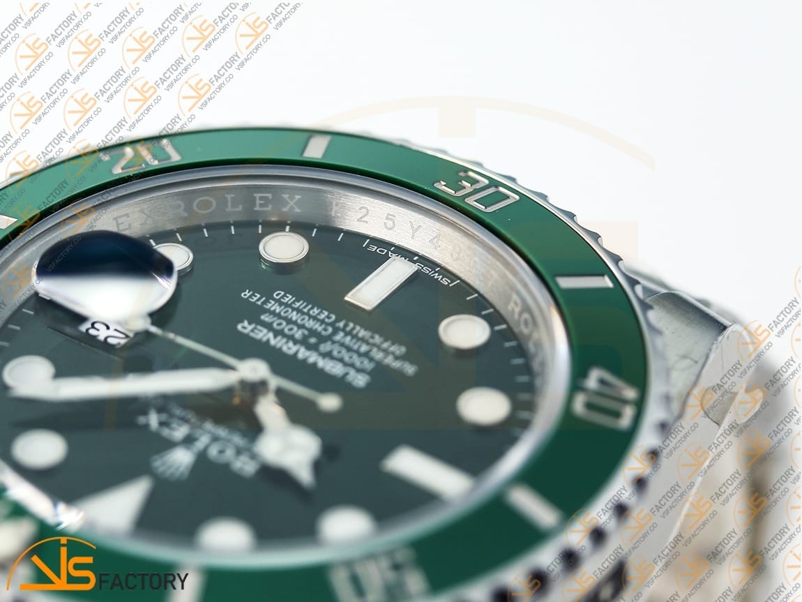 VSFactory (VSF) Rolex Submariner 116610LV Green Ceramic – 904L Steel / VS3135 Movement - 图片 7