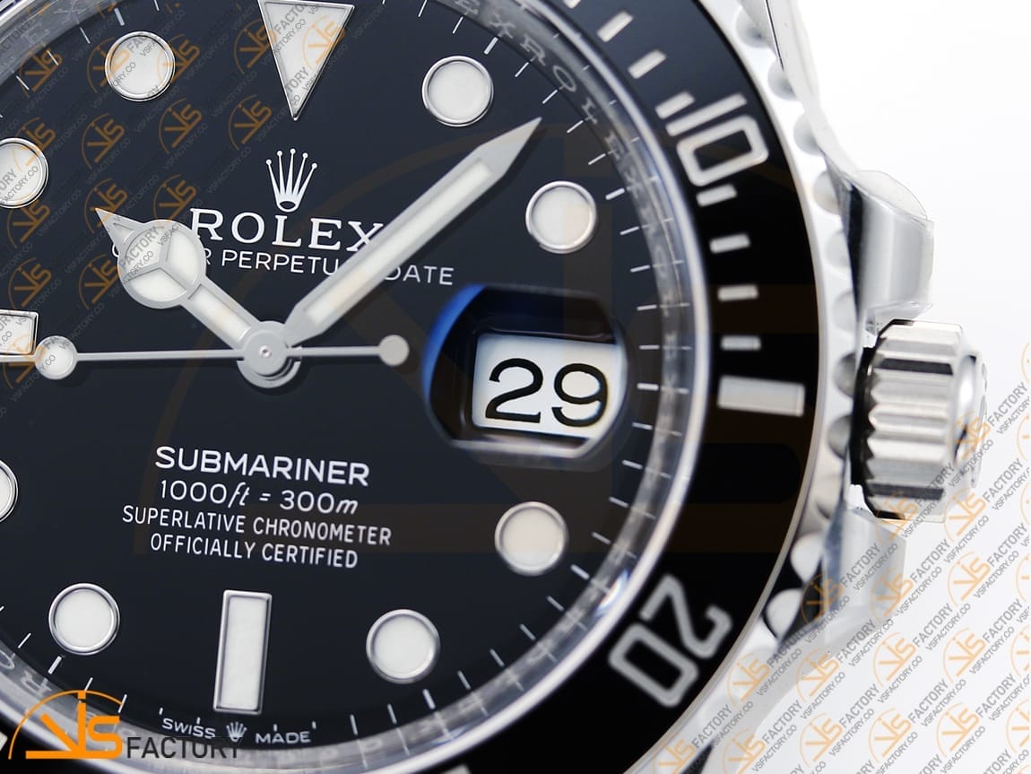 VSFactory (VSF) Rolex Submariner 126610LN Black Dial 904L Steel VS3235 Movement - 图片 8