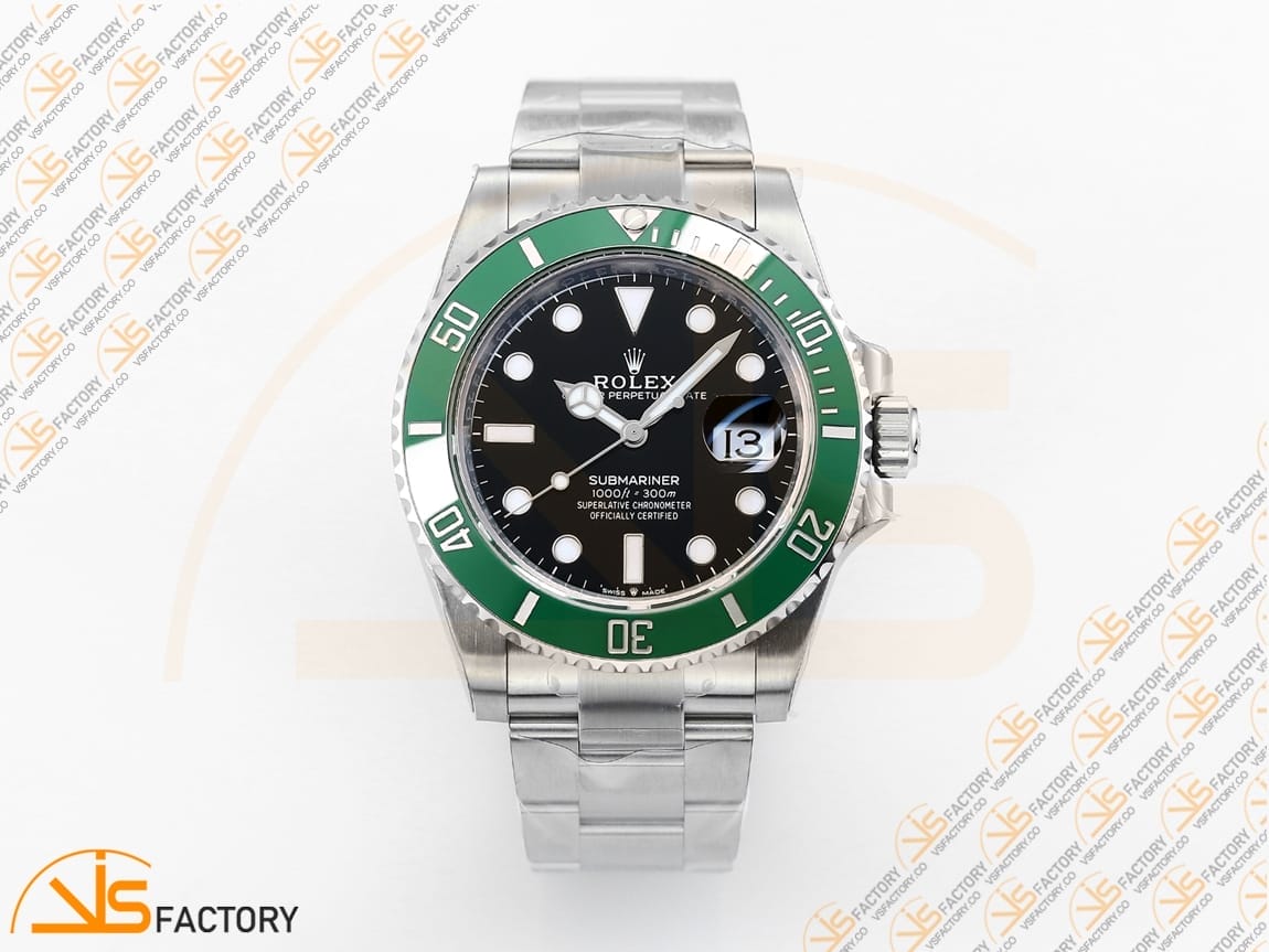 VSFactory (VSF) Rolex Submariner 126610LV Green Dial 904L Steel VS3235 Movement - 图片 3