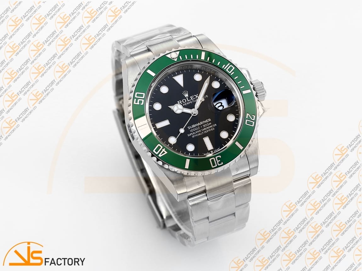 VSFactory (VSF) Rolex Submariner 126610LV Green Dial 904L Steel VS3235 Movement - 图片 4