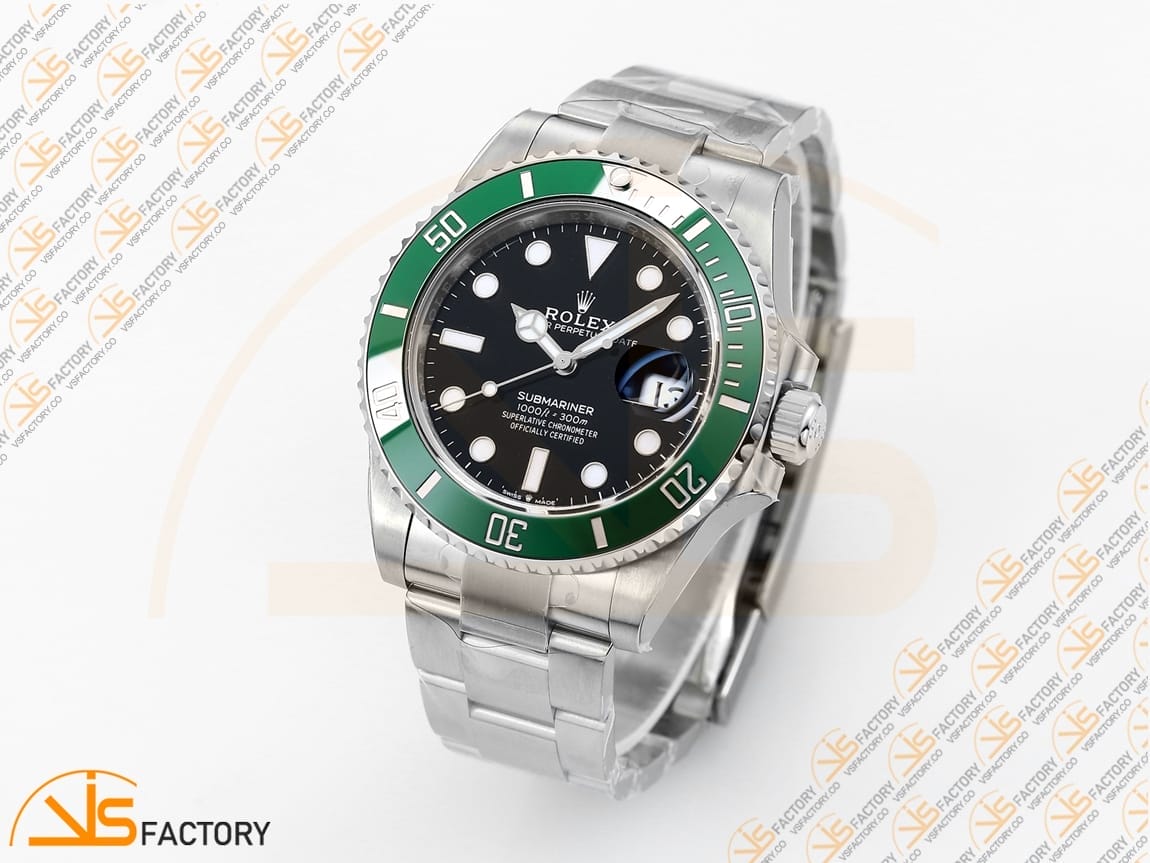 VSFactory (VSF) Rolex Submariner 126610LV Green Dial 904L Steel VS3235 Movement - 图片 5