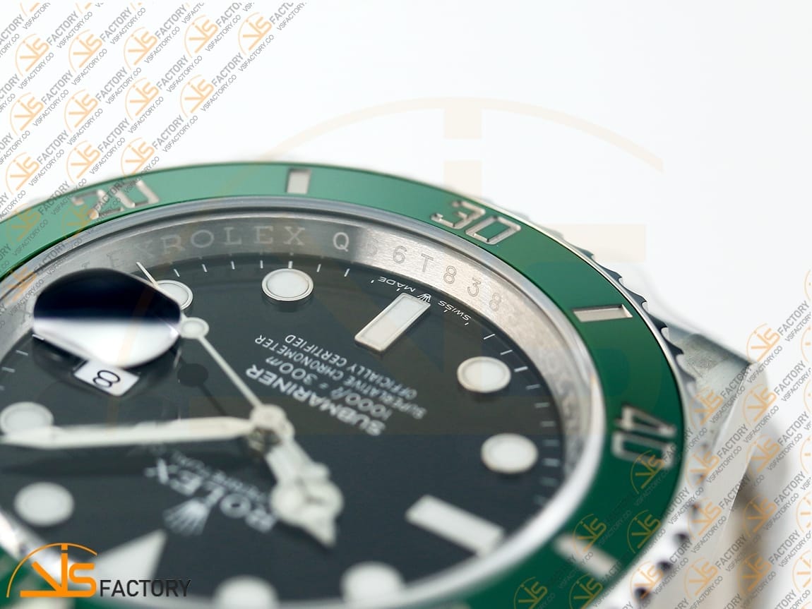 VSFactory (VSF) Rolex Submariner 126610LV Green Dial 904L Steel VS3235 Movement - 图片 7