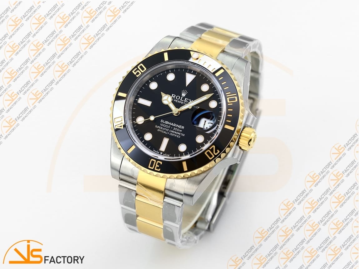 VSFactory (VSF) Rolex Submariner 126613LN Black Ceramic – Steel & Yellow Gold / VS3235 Movement - 图片 5