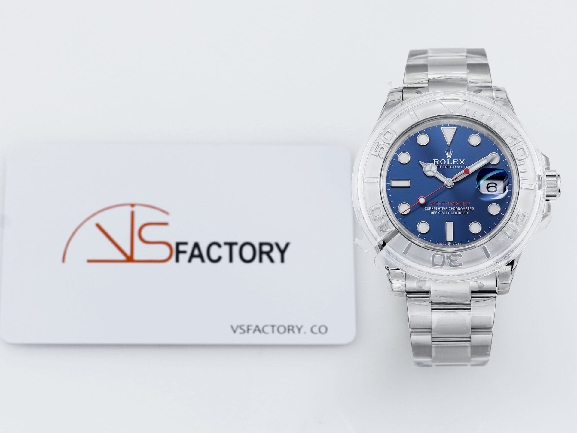 VSFactory (VSF) Rolex Yacht-Master 126622 Blue Dial 904L Steel VS3235 Movement - 图片 2