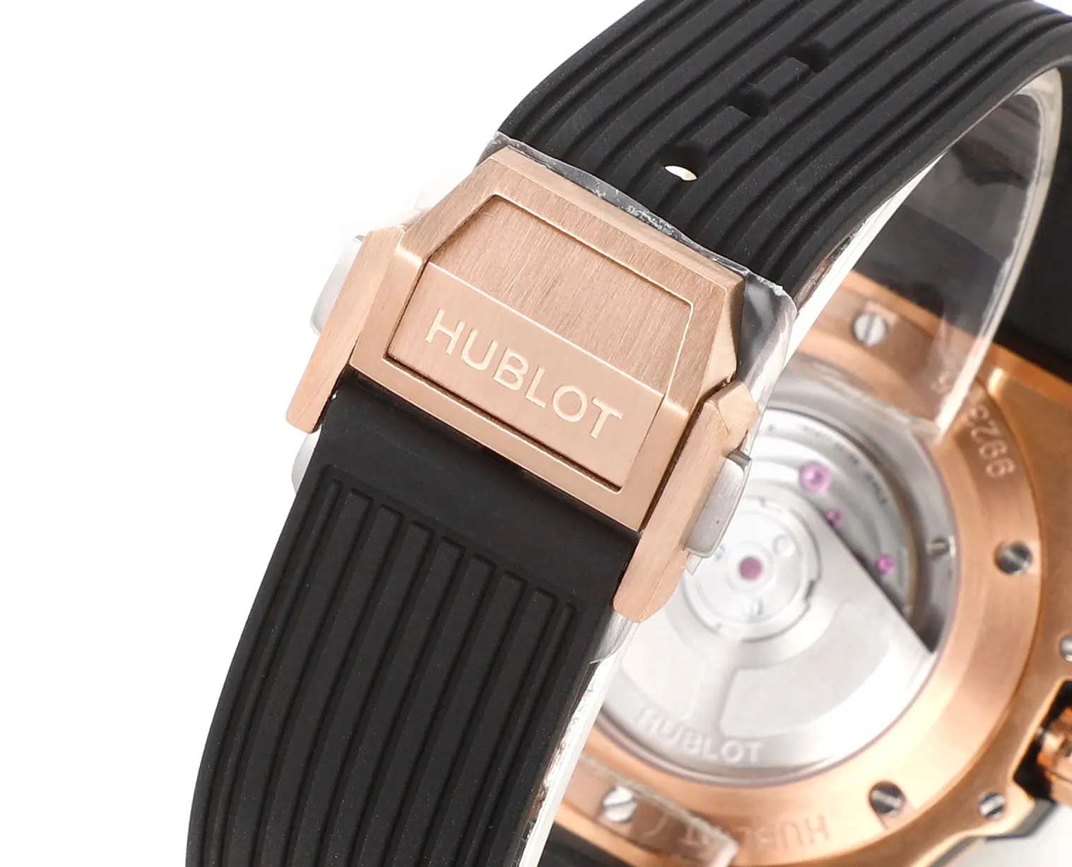 WWF Factory HUBLOT Big Bang One-Click Rose Gold and Black Diamond-Set Automatic Watch – 39mm – Super Clone Edition - 图片 9