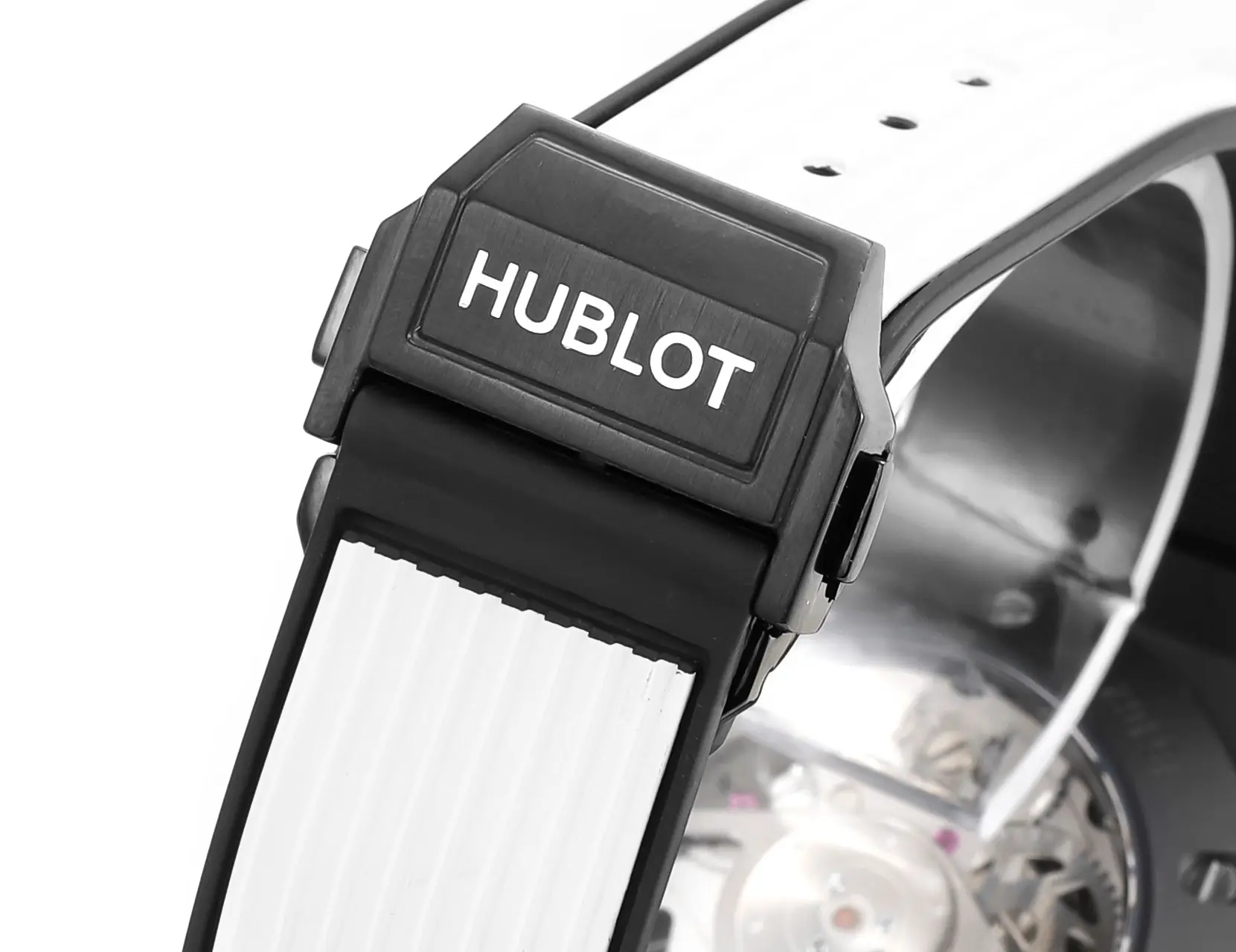 WWF Factory Hublot Big Bang Unico Colorful Ceramic Watch – Black with Rubber Strap, 45mm – Super Clone Excellence - 图片 9