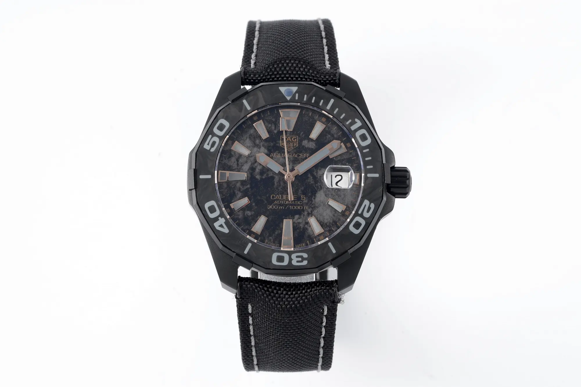 XF Factory TAG Heuer Series Watch – Black, Casual & Formal, SW200 Movement, 100m Waterproof, Super Clone Replica Edition