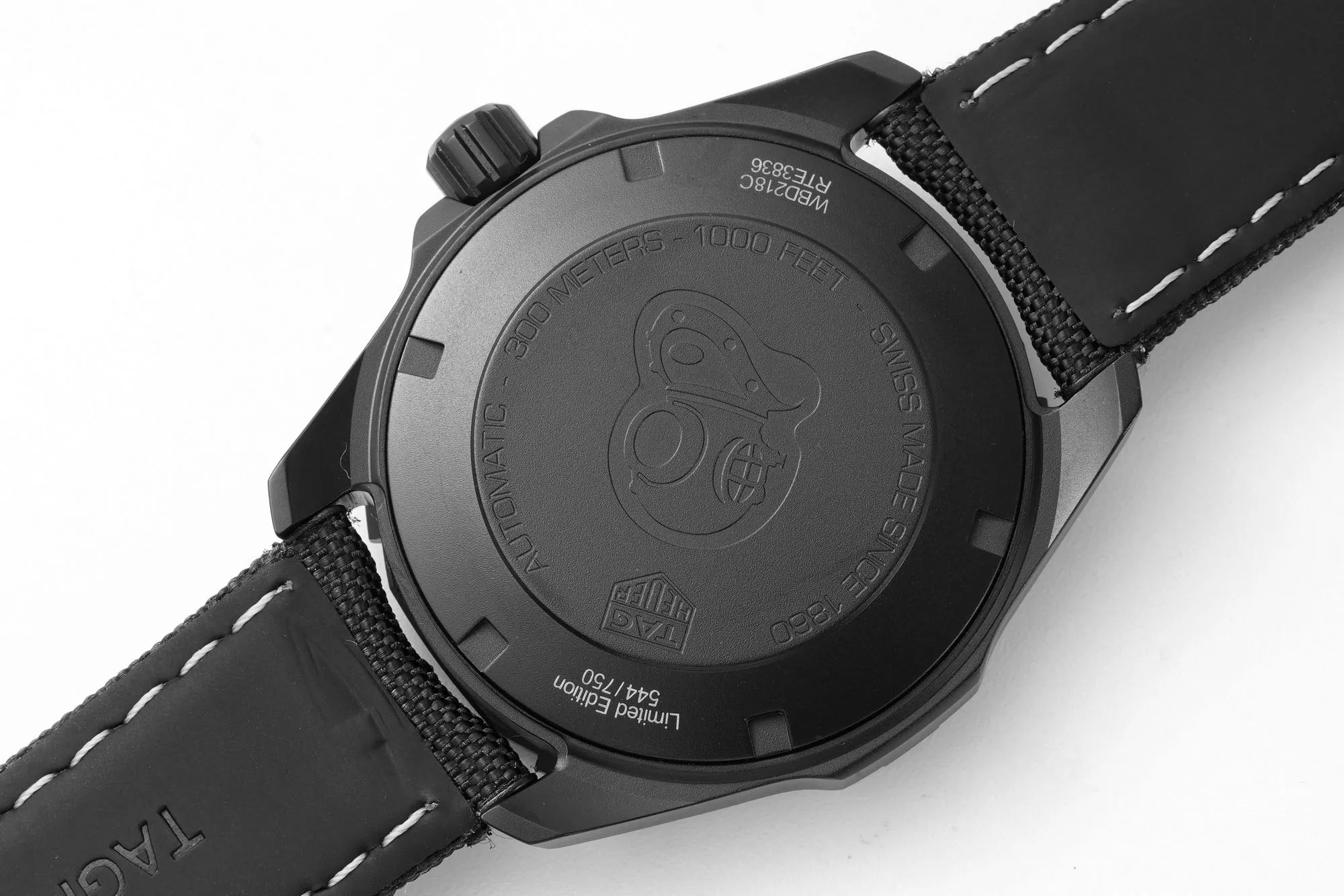 XF Factory TAG Heuer Series Watch – Black, Casual & Formal, SW200 Movement, 100m Waterproof, Super Clone Replica Edition - 图片 6