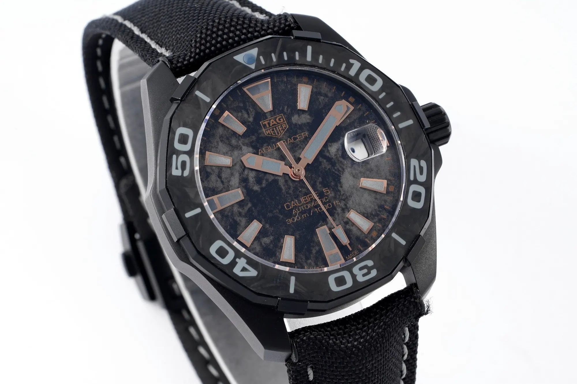 XF Factory TAG Heuer Series Watch – Black, Casual & Formal, SW200 Movement, 100m Waterproof, Super Clone Replica Edition - 图片 9