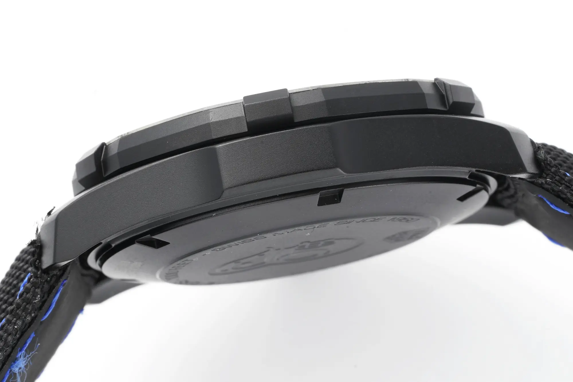 XF Factory TAG Heuer Series Watch – Black with Blue Stitching, Casual & Formal Style, 100m Waterproof, SW200 Movement, Super Clone Replica Design - 图片 2