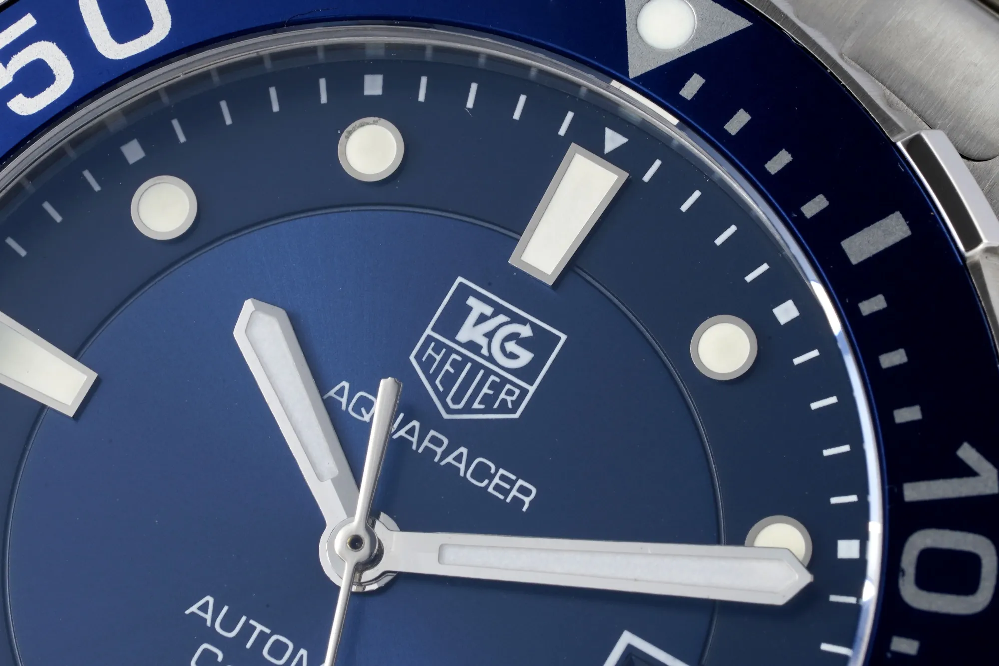 XF Factory TAG Heuer Series Watch – Blue Dial, Stainless Steel, Automatic Movement, Waterproof 100m, Super Clone Replica Edition - 图片 4