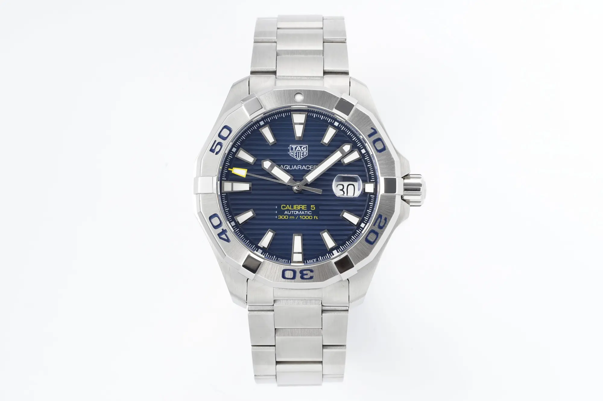 XF Factory TAG Heuer Series Watch – Silver Stainless Steel, Blue Dial, Formal & Casual Style, SW200 Movement, Premium Super Clone Watch