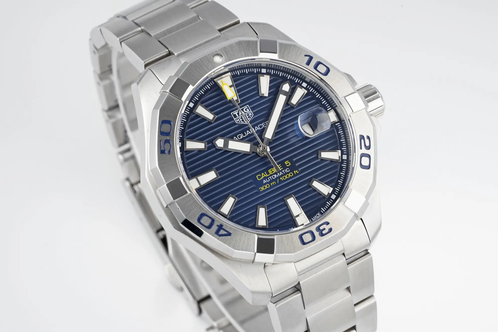 XF Factory TAG Heuer Series Watch – Silver Stainless Steel, Blue Dial, Formal & Casual Style, SW200 Movement, Premium Super Clone Watch - 图片 9