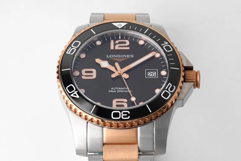 YC Factory Longines Conquest Black Dial Two Tone Super Clone Watch – Best Replica Quality - 图片 2