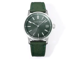 ZF Factory Audemars Piguet CODE 11.59 Green Woven Strap Super Clone Replica Watch