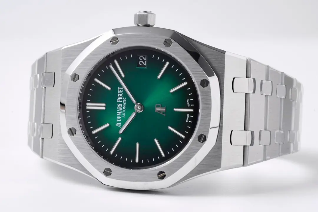 ZF Factory Audemars Piguet Royal Oak 15202 Green Steel Super Clone Watch – Premium Replica - 图片 5