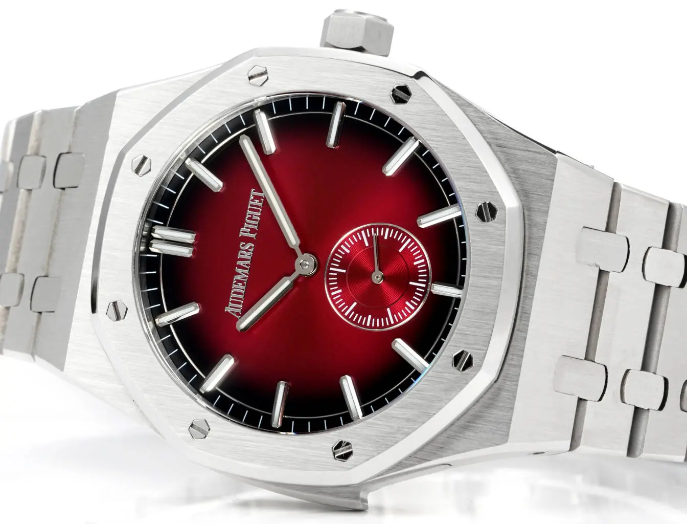 ZF Factory Audemars Piguet Royal Oak 26591IP Red Dial Steel Super Clone Replica Watch - 图片 4