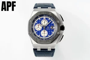 ZF Factory Audemars Piguet Royal Oak Offshore 26470 Blue Chronograph – Premium Super Clone Watch