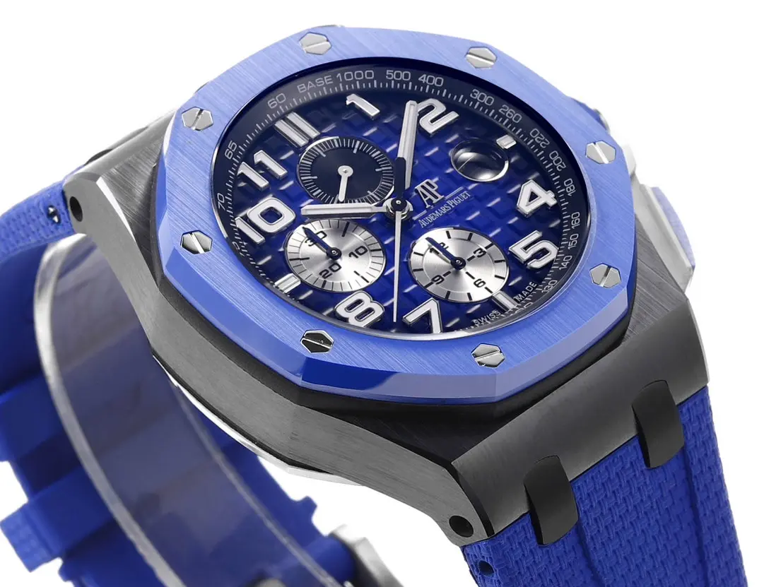 ZF Factory Audemars Piguet Royal Oak Offshore Blue Chronograph – Premium Super Clone Watch - 图片 5
