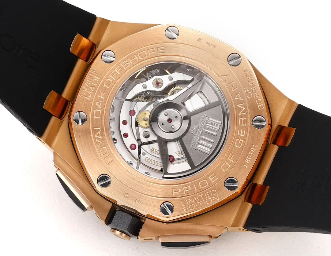 ZF Factory Audemars Piguet Royal Oak Offshore Chronograph Rose Gold Black – Premium Super Clone Watch - 图片 9