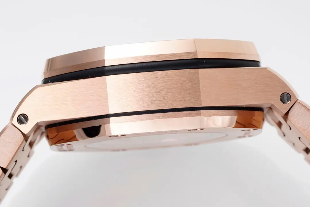 ZF Factory Audemars Piguet Royal Oak Offshore Rose Gold Blue Dial Chronograph – Super Clone Edition - 图片 8