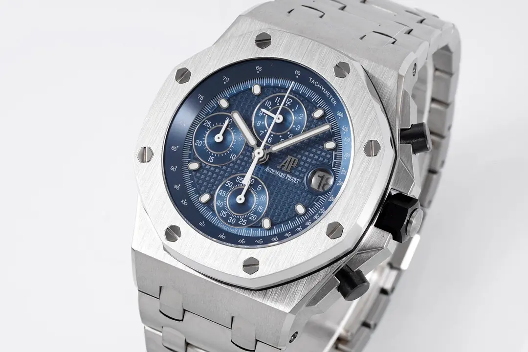 HBF Factory Audemars Piguet Royal Oak Offshore Steel Blue – Super Clone Watch - 图片 3