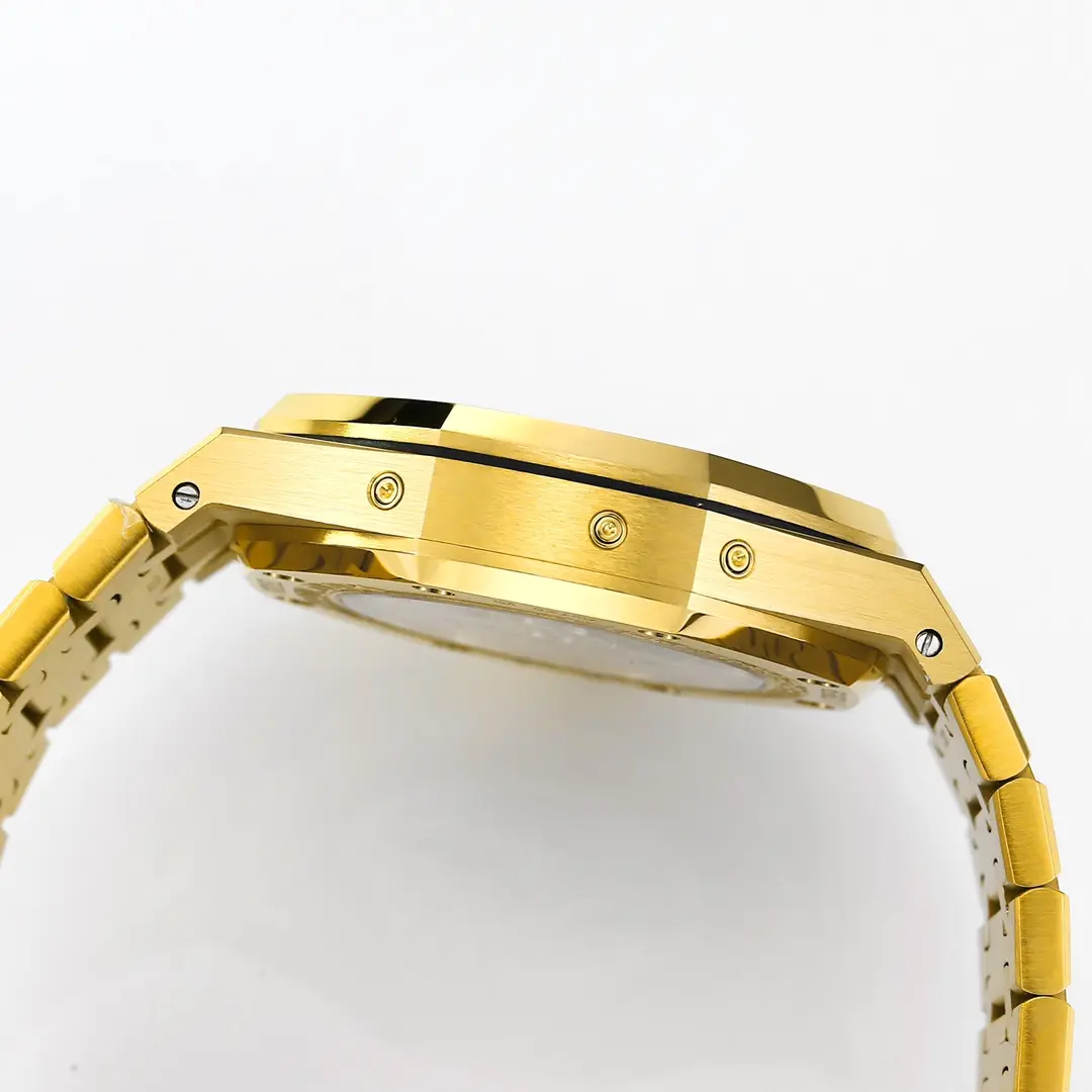 ZF Factory Audemars Piguet Royal Oak Perpetual Calendar Blue Dial Yellow Gold Super Clone Luxury Watch - 图片 4