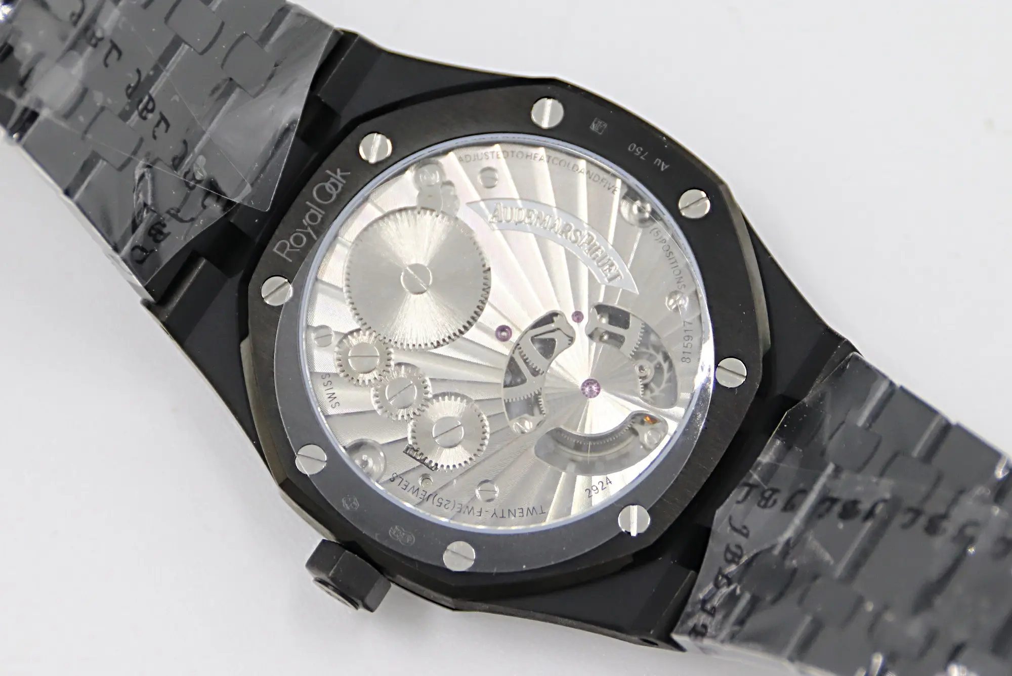 ZF Factory Audemars Piguet Royal Oak Tourbillon Black Super Clone Watch - 图片 9