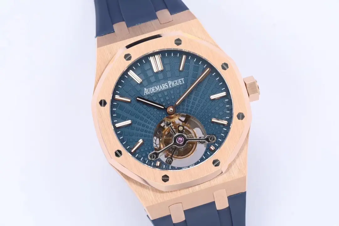ZF Factory Audemars Piguet Royal Oak Tourbillon Blue Rubber – Super Clone Watch - 图片 2