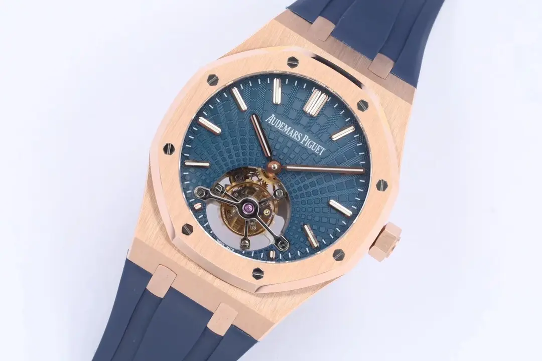 ZF Factory Audemars Piguet Royal Oak Tourbillon Blue Rubber – Super Clone Watch - 图片 3
