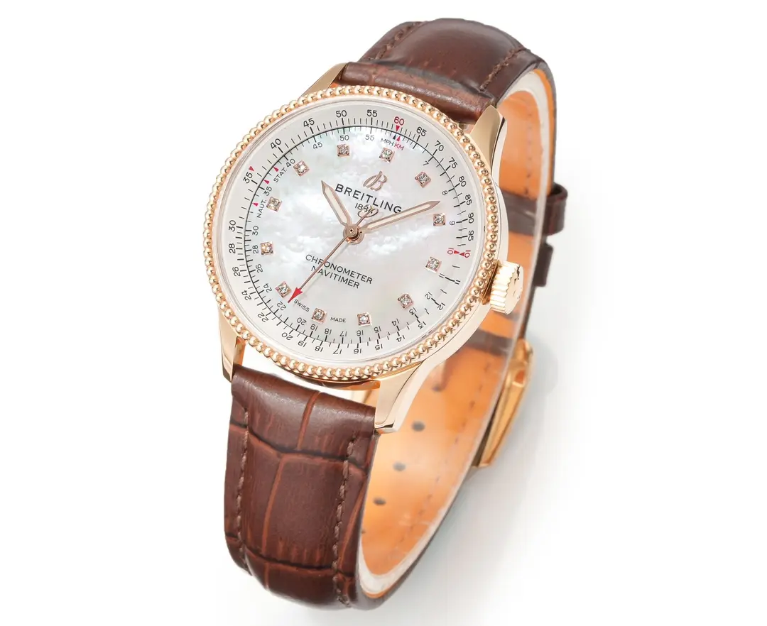ZF Factory Breitling Navitimer Automatic Brown Leather – Super Clone Watch Masterpiece - 图片 2