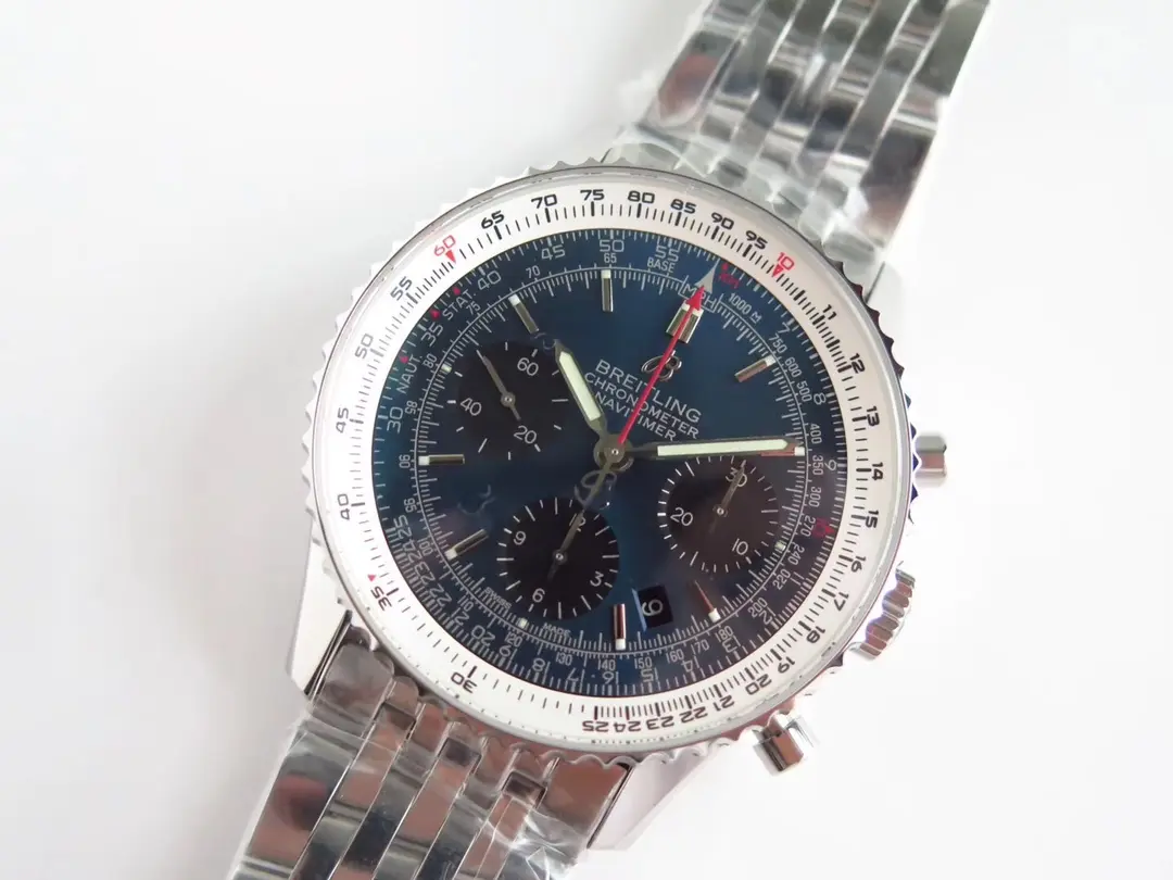 ZF Factory Breitling Navitimer B01 Panda Dial Steel – Super Clone Watch - 图片 3